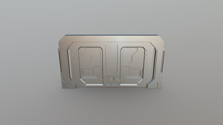 Compuerta Only 3D Model