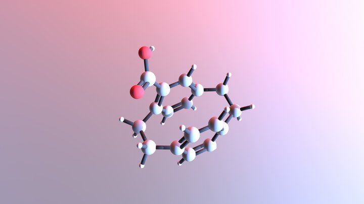 A paracyclophane with planar chirality 3D Model