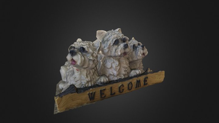 Dogs 3D Model