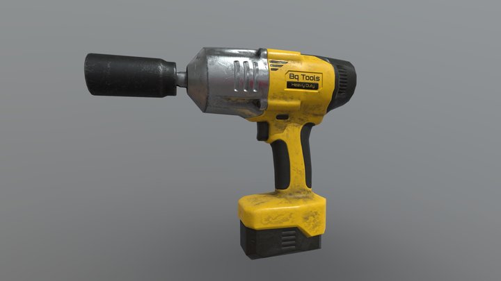 Impact Wrench 3D Model