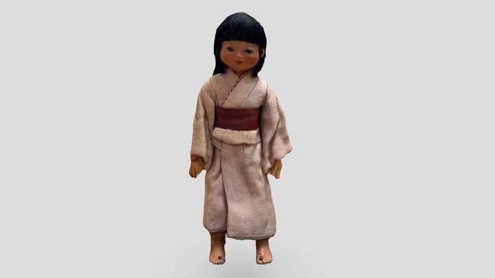 瓜子姫 3D Model