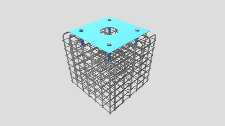 rebar temples mlx 3D Model
