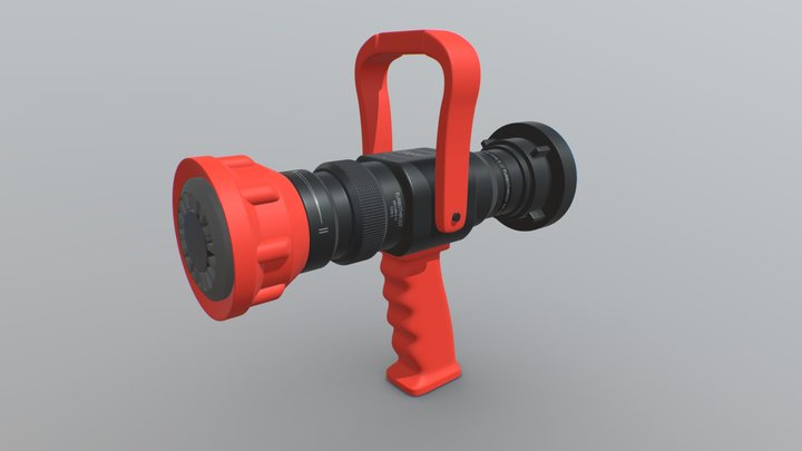 Hohlstrahlrohr 3D Model