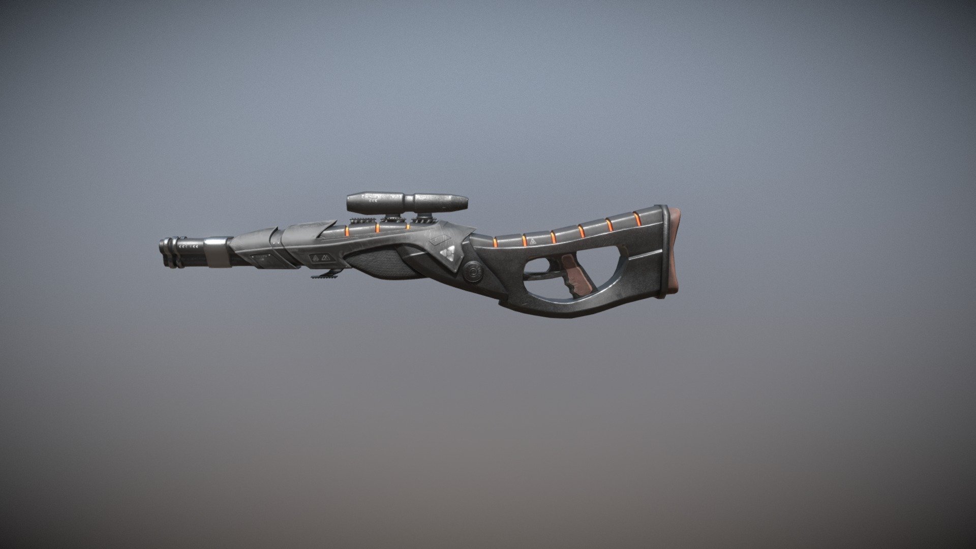 TriGun for Xorg - 3D model by Jonathan.gillard (@redharper) [42420da ...