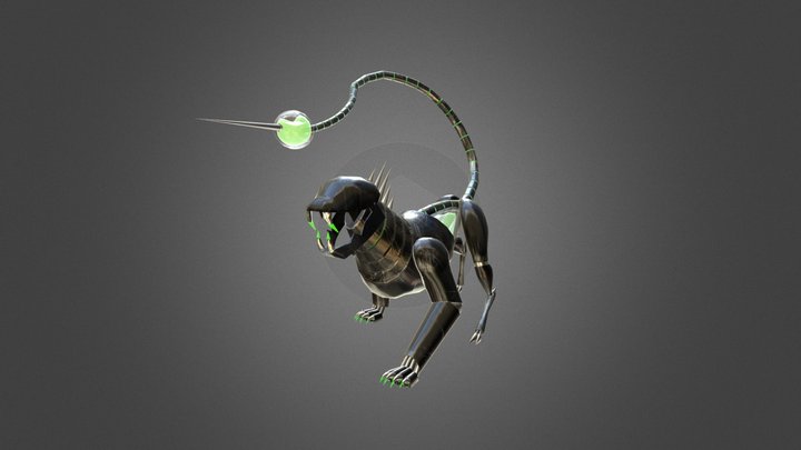 KYMERA - Hard Surface Character Project 3D Model