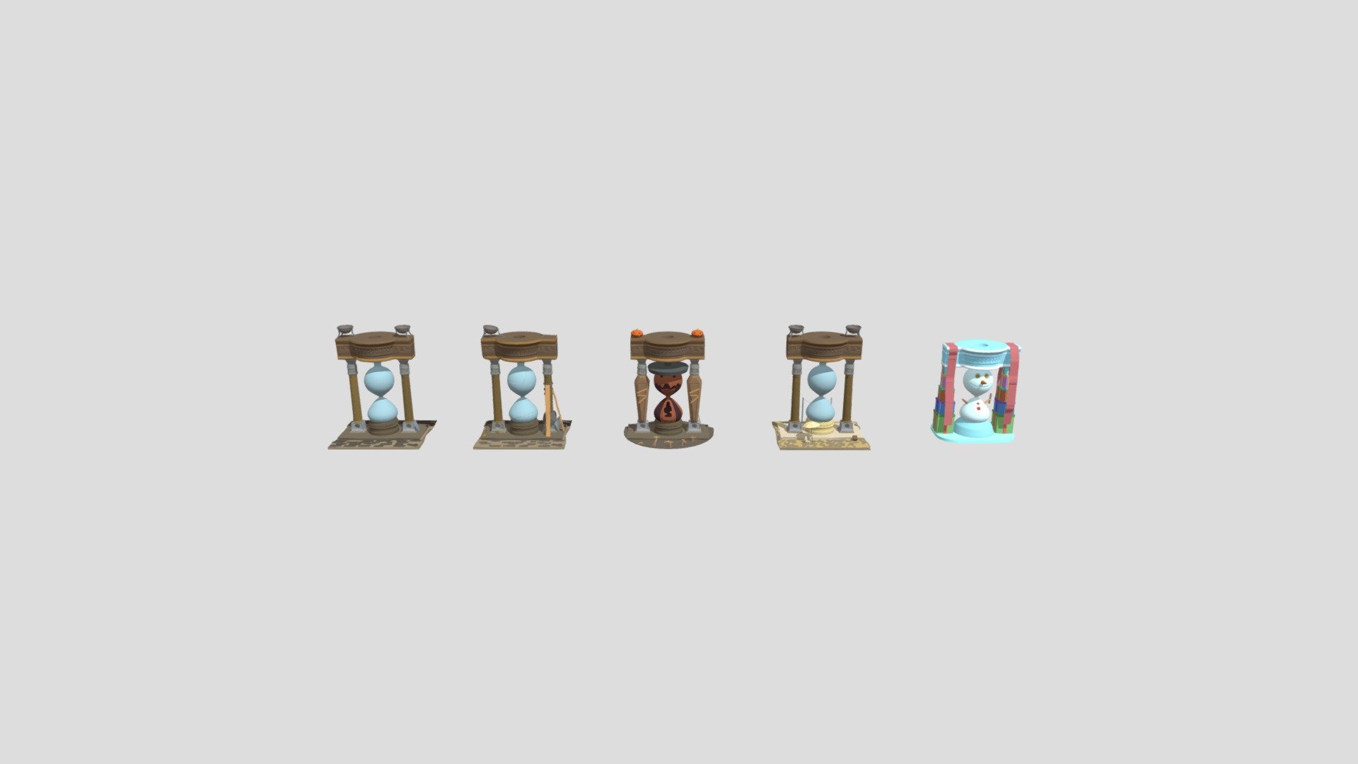 The hourglass — ДЗ_4 - 3D model by xdimqe [42427c2] - Sketchfab