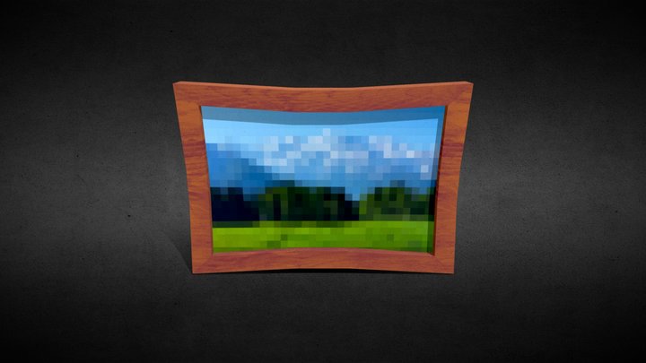 Painting big 2 - Chairborne 3D Model