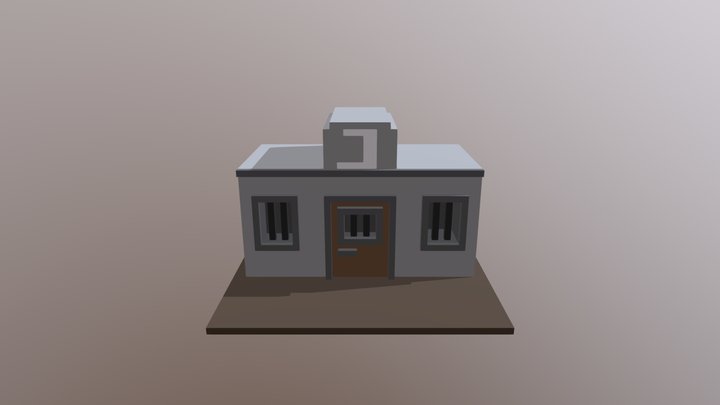 Jail_Western 3D Model