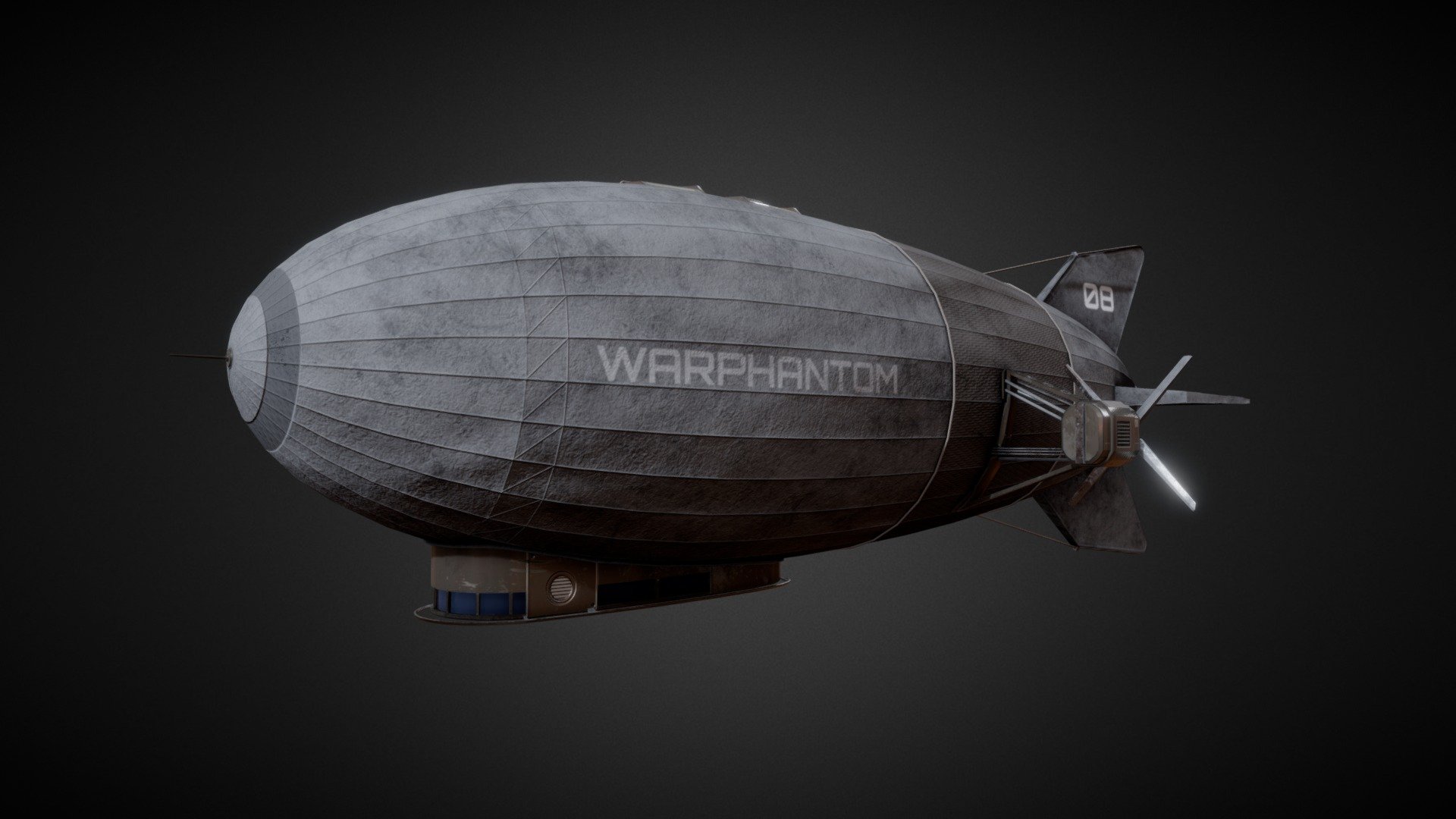 Blimp war phantom - Buy Royalty Free 3D model by alejo066 [424422e ...