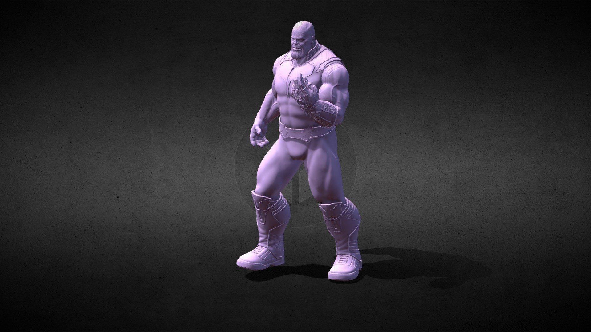 Thanos T- Pose - Download Free 3D model by Jav0k (@Jav0k) [fb25ea1]