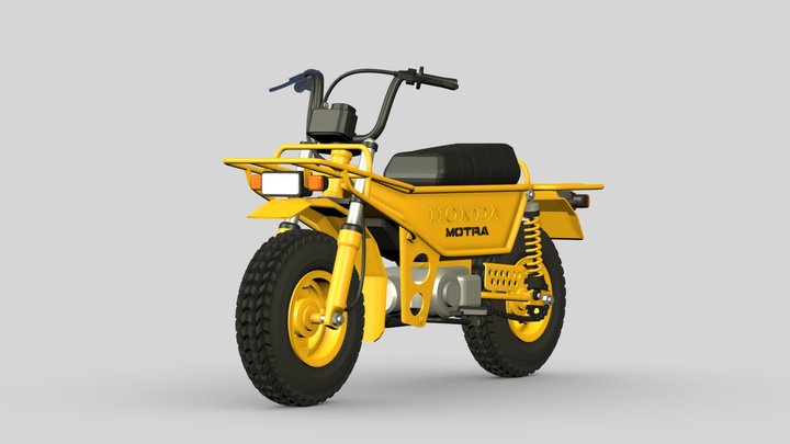 Honda Motra 3D Model