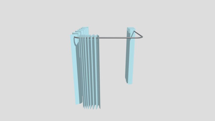Curtain_kp_closing 3D Model