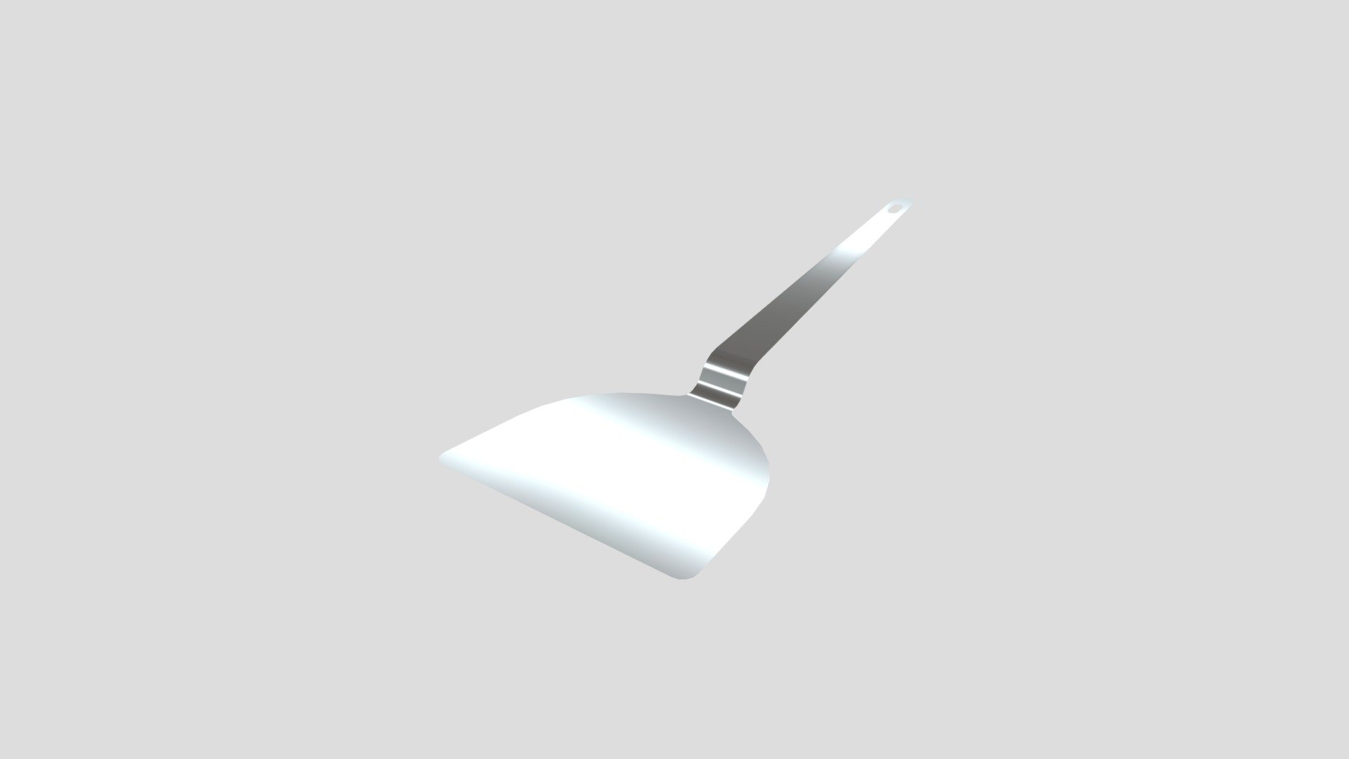 Spatula / ヘラ (Okonomiyaki) — Sketchfab embed 3D viewer