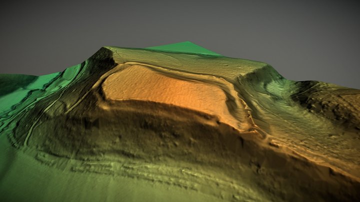 Cherry Hill Camp, Herefordshire (UK) – Free 3D Model STL
