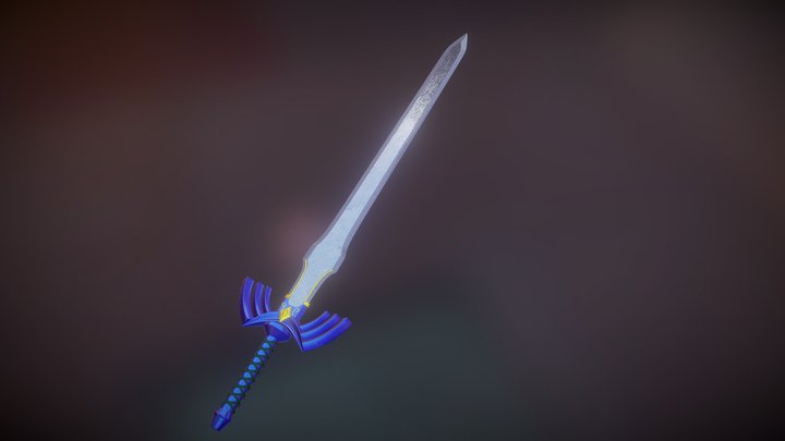 Zelda - Master Sword Fan Art 3D Model