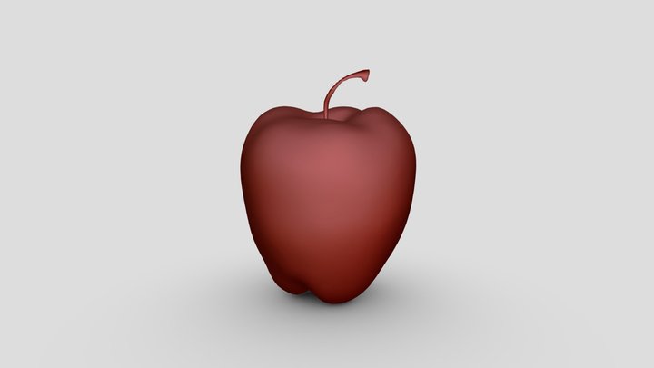 Apple 3D Model