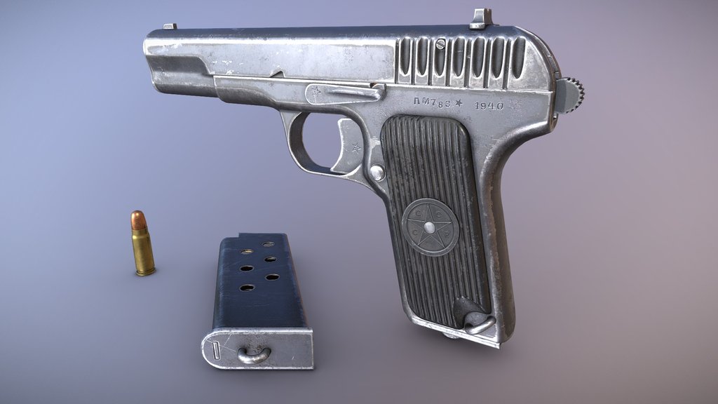 Highpoly Gun Inspiration A 3d Model Collection By Firewarden Sketchfab