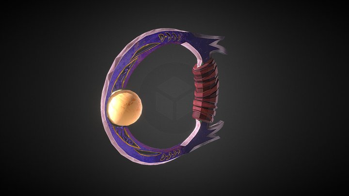 [Student work] Galaxia Irmistern - Chakram 3D Model