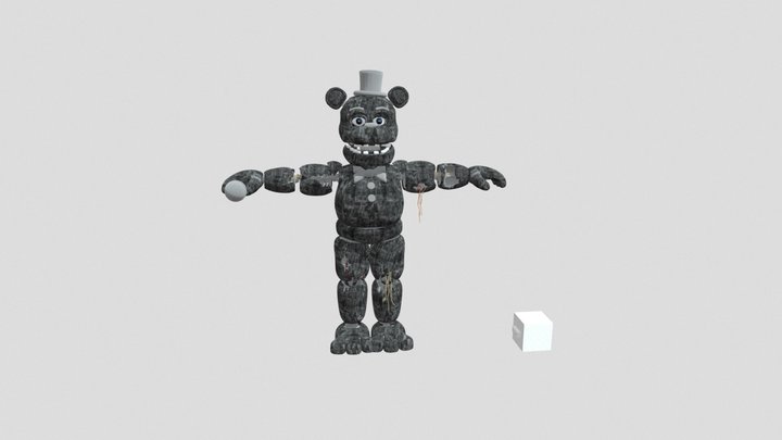 Withered Freddy Fazbear ``REMASTER`` 3D Model
