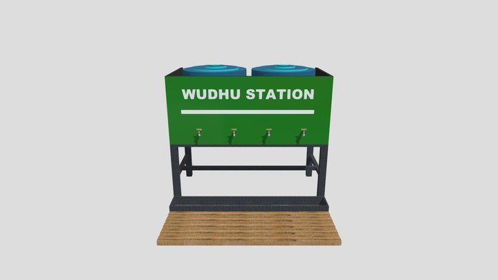 wudhu station WS EVENT DESIGN – Modello 3D gratuito STL