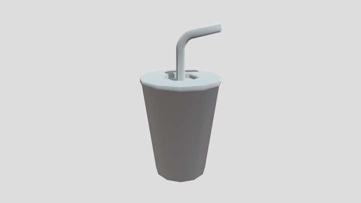 Low Poly Softdrink – Free 3D Model STL