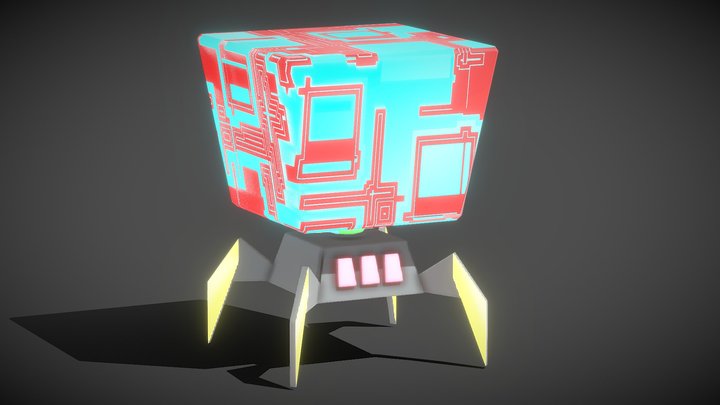 SPIDER BOT (4K) 3D Model