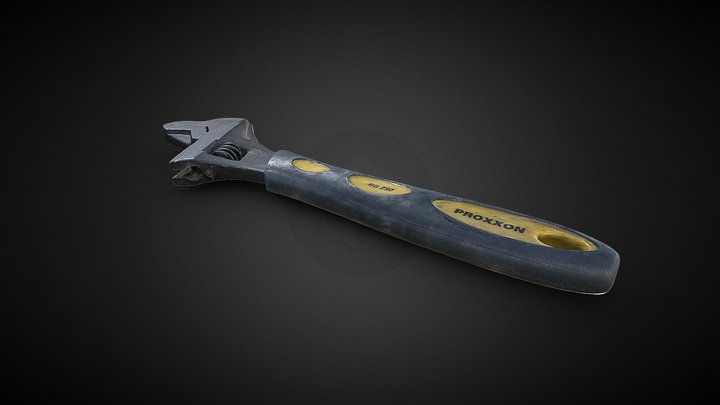 Adjustable Wrench 3D Scan – Modèle 3D gratuit STL