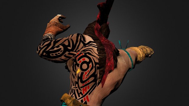 Tribe of God "Shamo" 3D Model