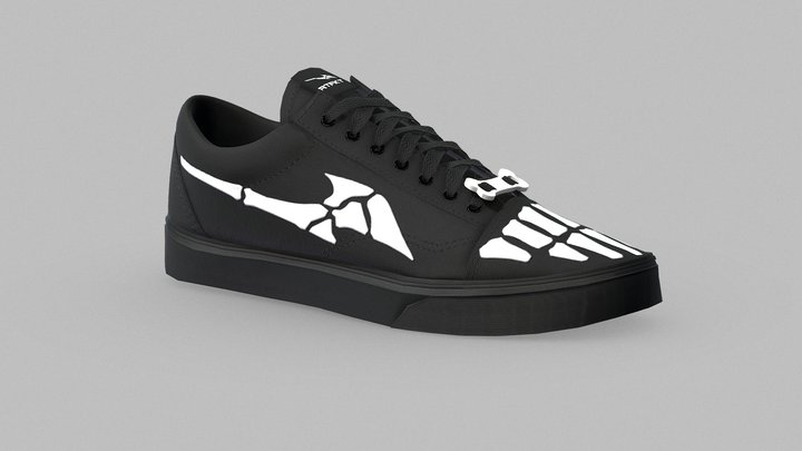 Bone Trooper Vans 3D Model