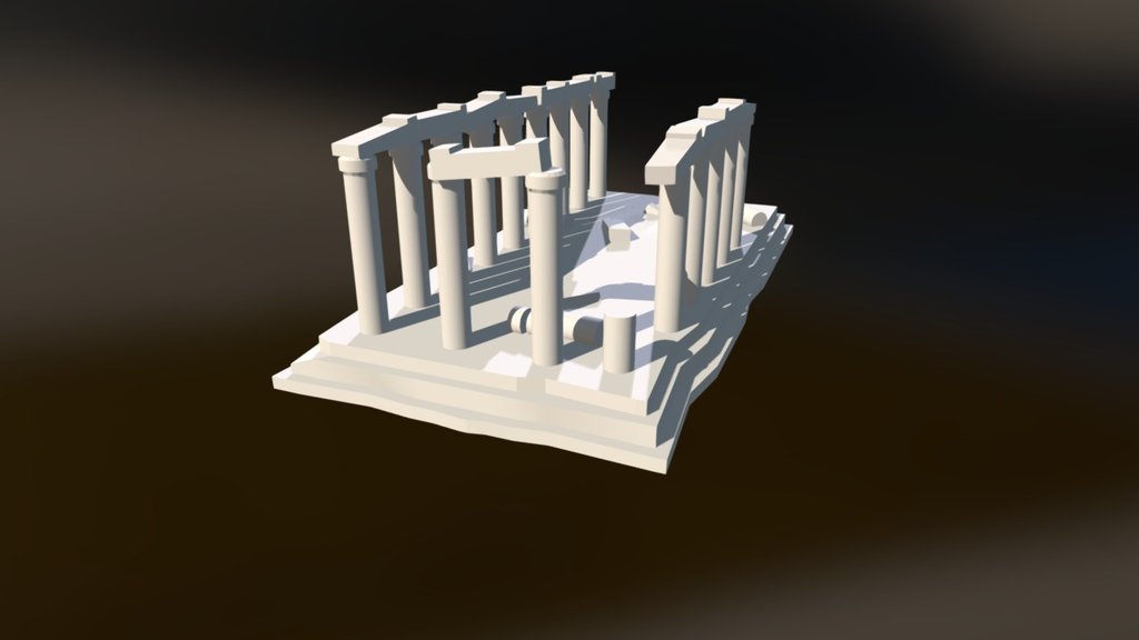 3D Temple / 3D Max / Test