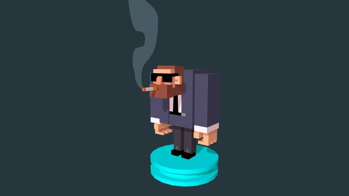 Character Mood 3D Model