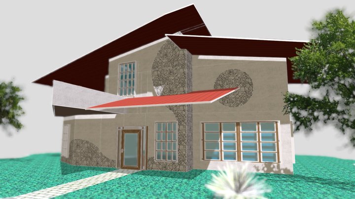 casa prismatica 3D Model