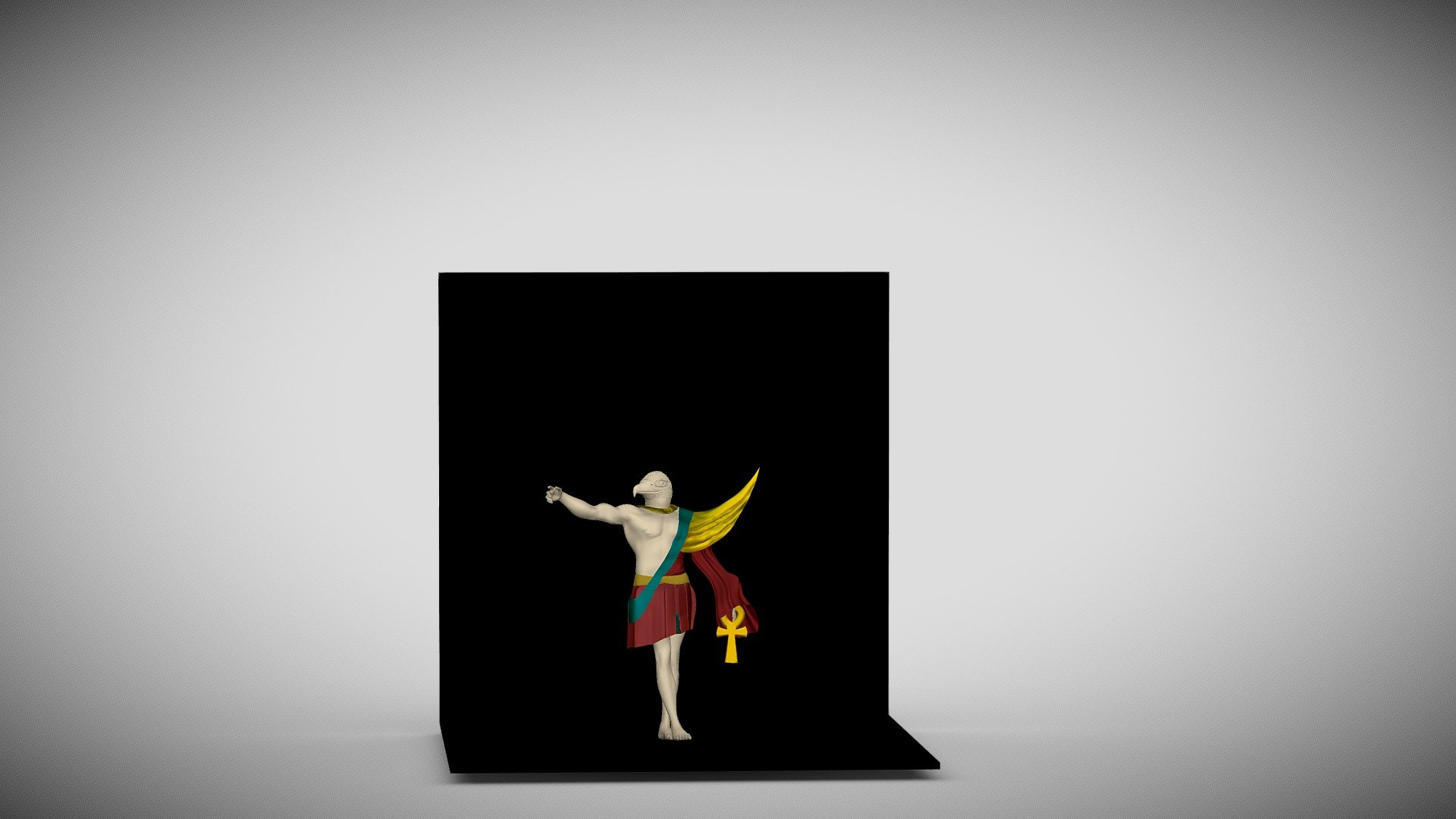 3D Print Amon Ra Egypt Model