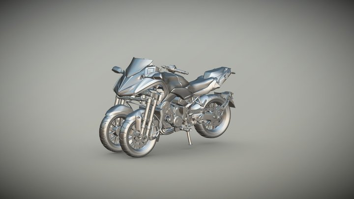 Yamaha niken 3D Model