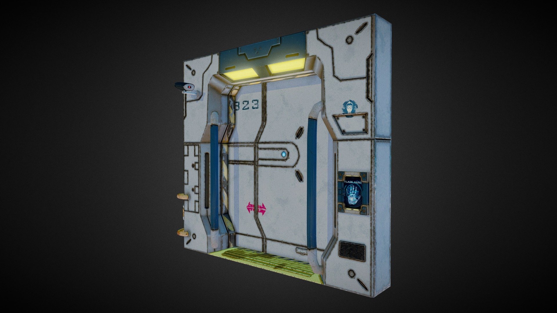 Space Bounty Door