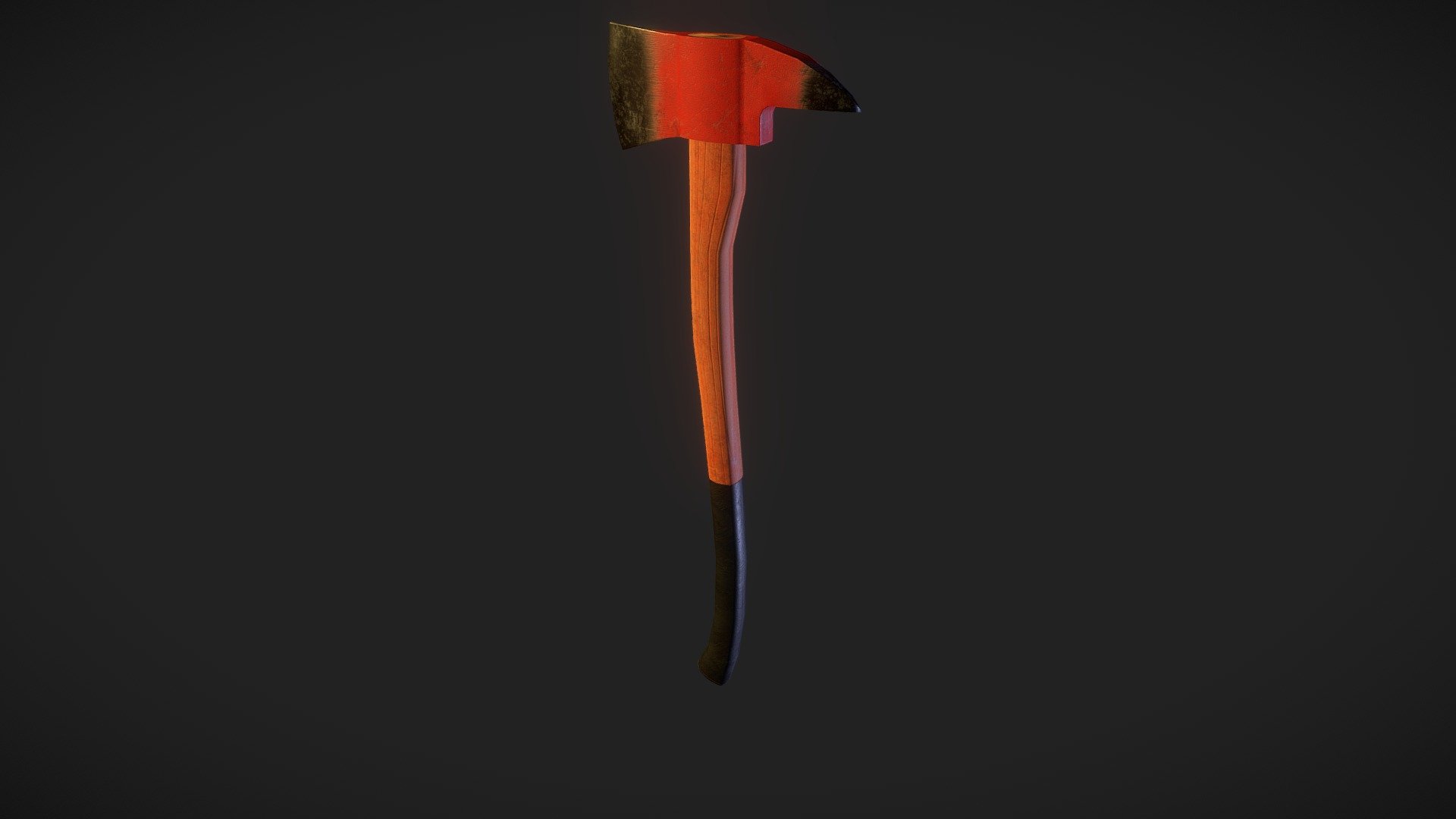 Worn Fire Axe