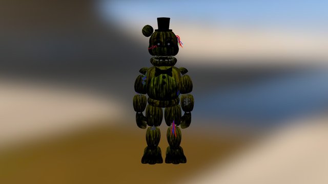 Phantom Freddy 3D Model
