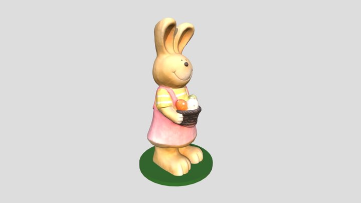 Easter Rabbit 3D Model