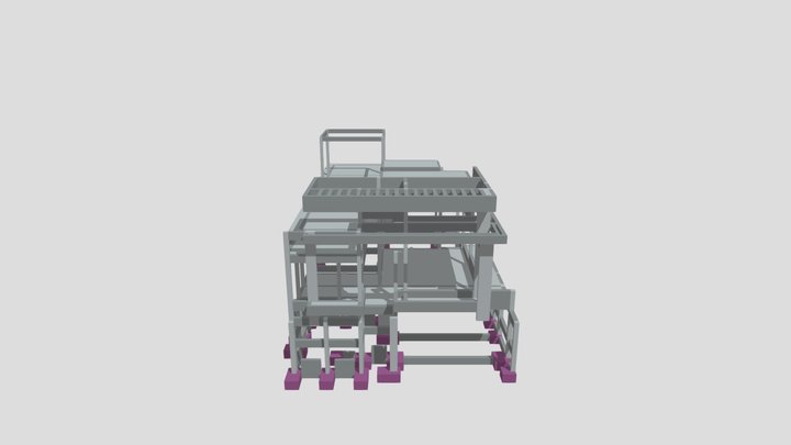 2445 - RESIDÊNCIA DAMHA II 3D Model
