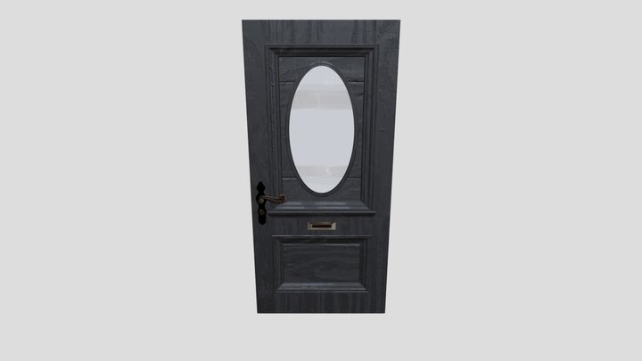 Victorian Door fbx 3D Model