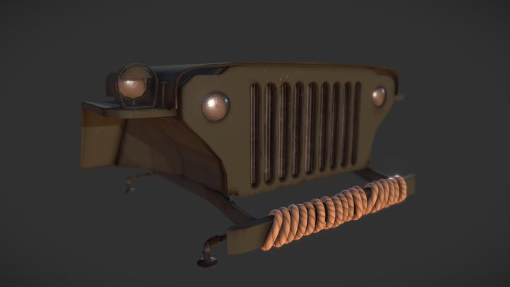 Jeep table 3D Model