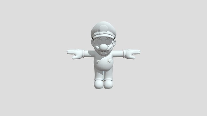 Mario 3D Model