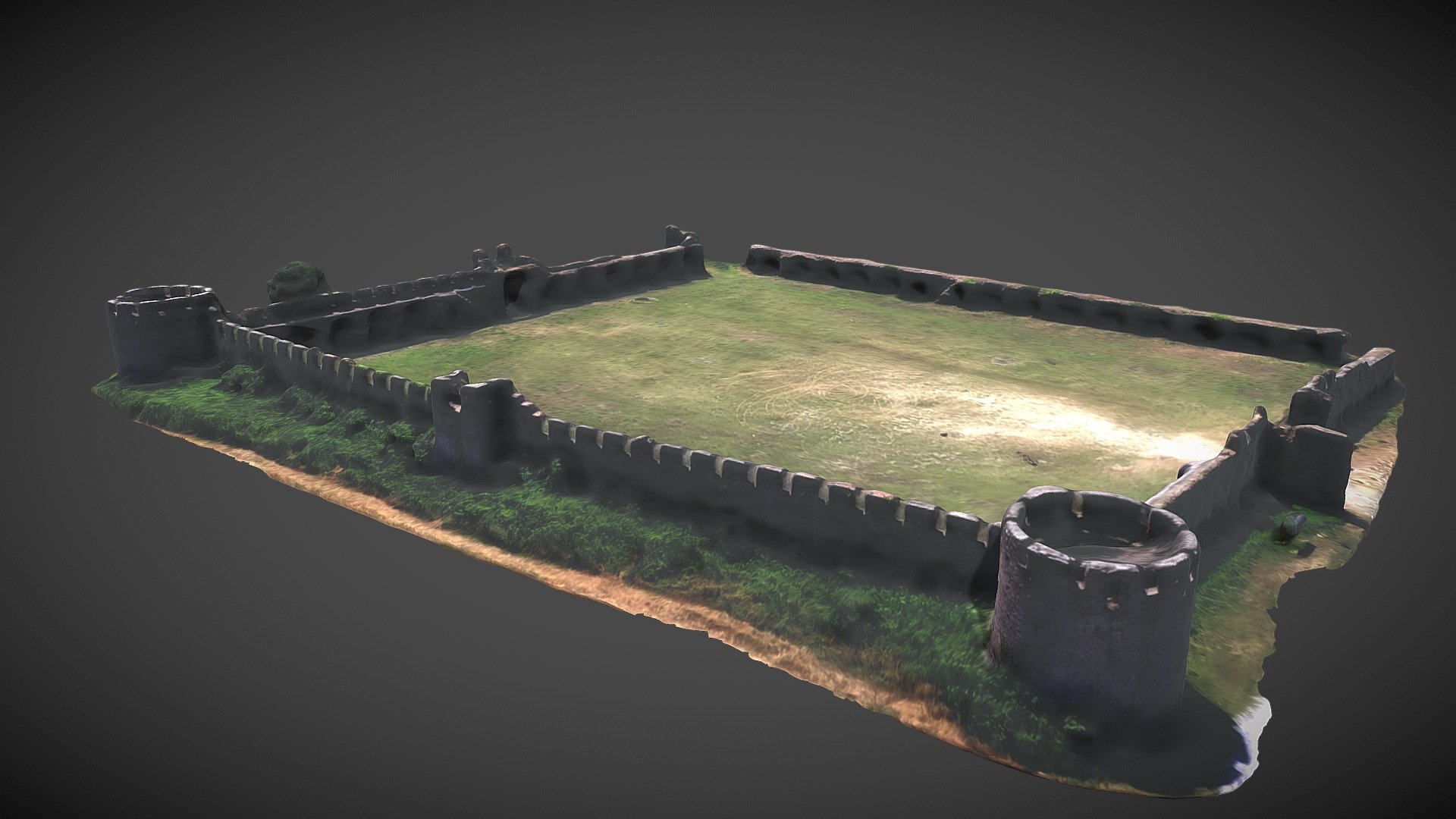 Bashtova Fort, Albania | Drone 3D Scan