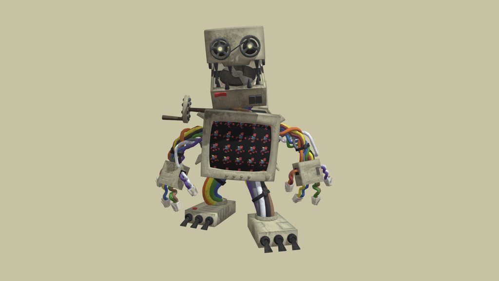 Project Playtime CRT Boxy Boo