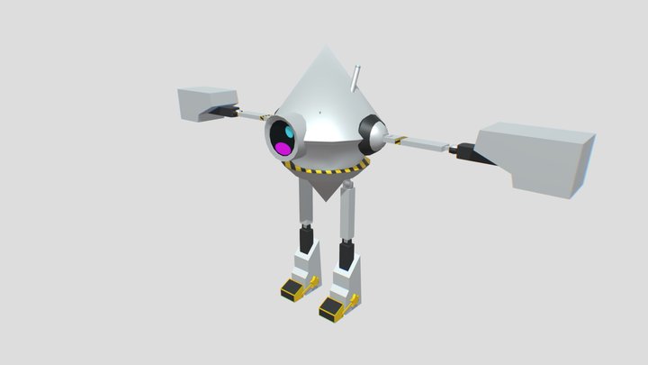 2D3DRobot2020 3D Model