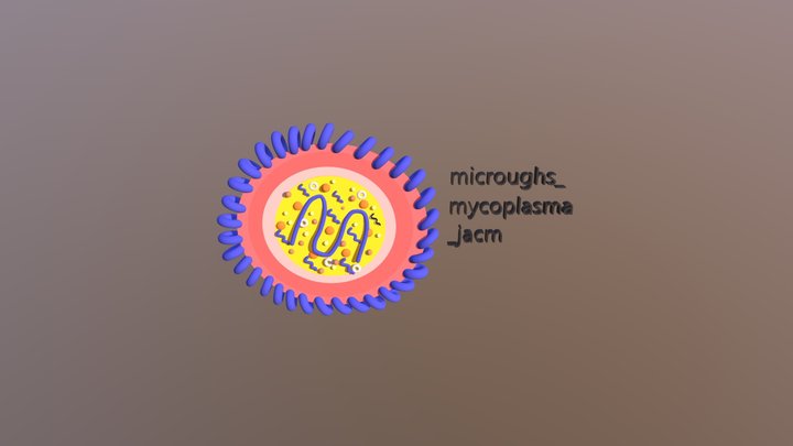 Mycoplasma(2) 3D Model