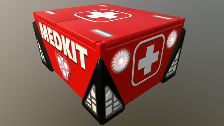Medkit Box 8 3D Model