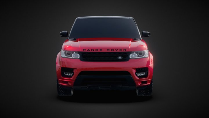 2016 Land Rover Range Rover Sport 3D Model