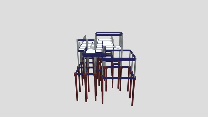 Projeto Estrutural - Regiane e Débora 3D Model
