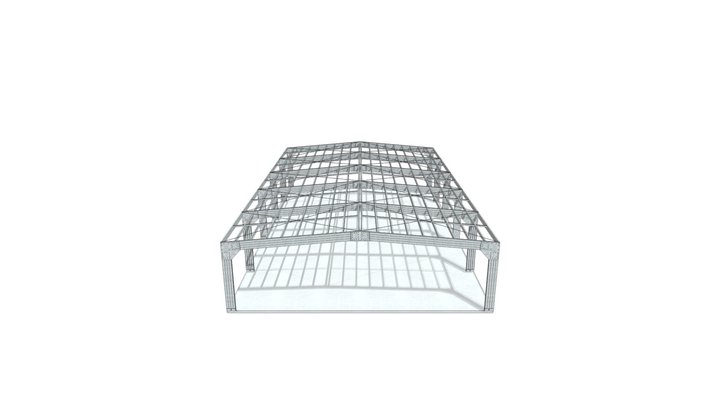 18.0m x 30.0m Canopy 3D Model